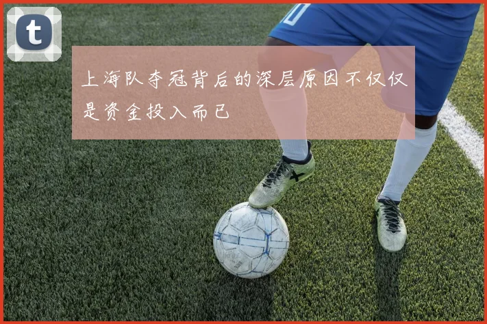 上海队夺冠背后的深层原因不仅仅是资金投入而已