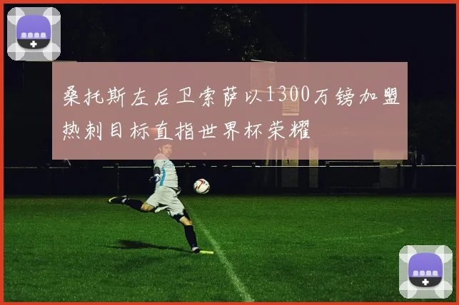 桑托斯左后卫索萨以1300万镑加盟热刺目标直指世界杯荣耀